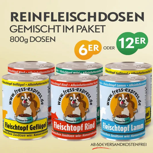 Warum riechen Hunde und Katzen beim Verzehr von fress-express Fleischtopf nicht so stark.