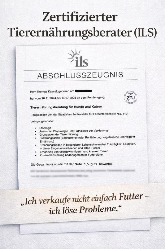 Warum dein Hund sein Futter nicht verträgt – und wie du es richtig machst