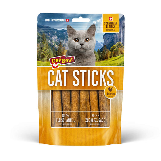 DeliBest Cat Sticks Hähnchen – Getreidefrei & natürlich