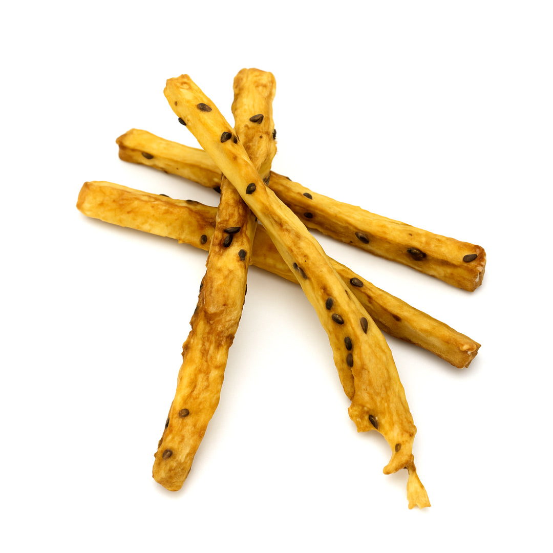 DeliBest Vital Natura Snack Rinderkopfhaut mit Biotin und Leinsamen 200g