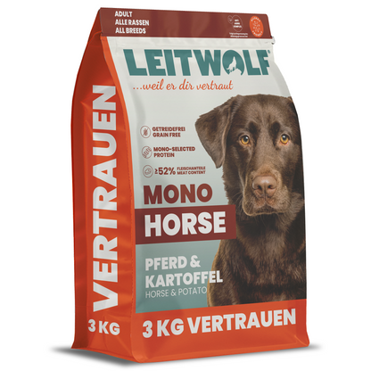Leitwolf Mono Horse Adult  - Pferd & Kartoffel