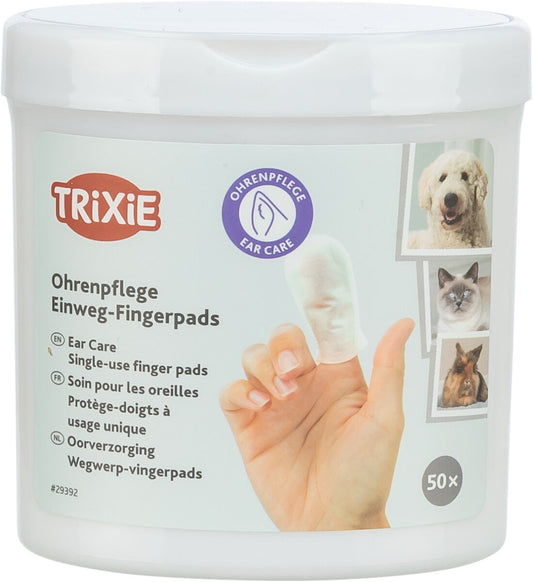 Trixie Ohrenpflege Fingerpads 50 Stk