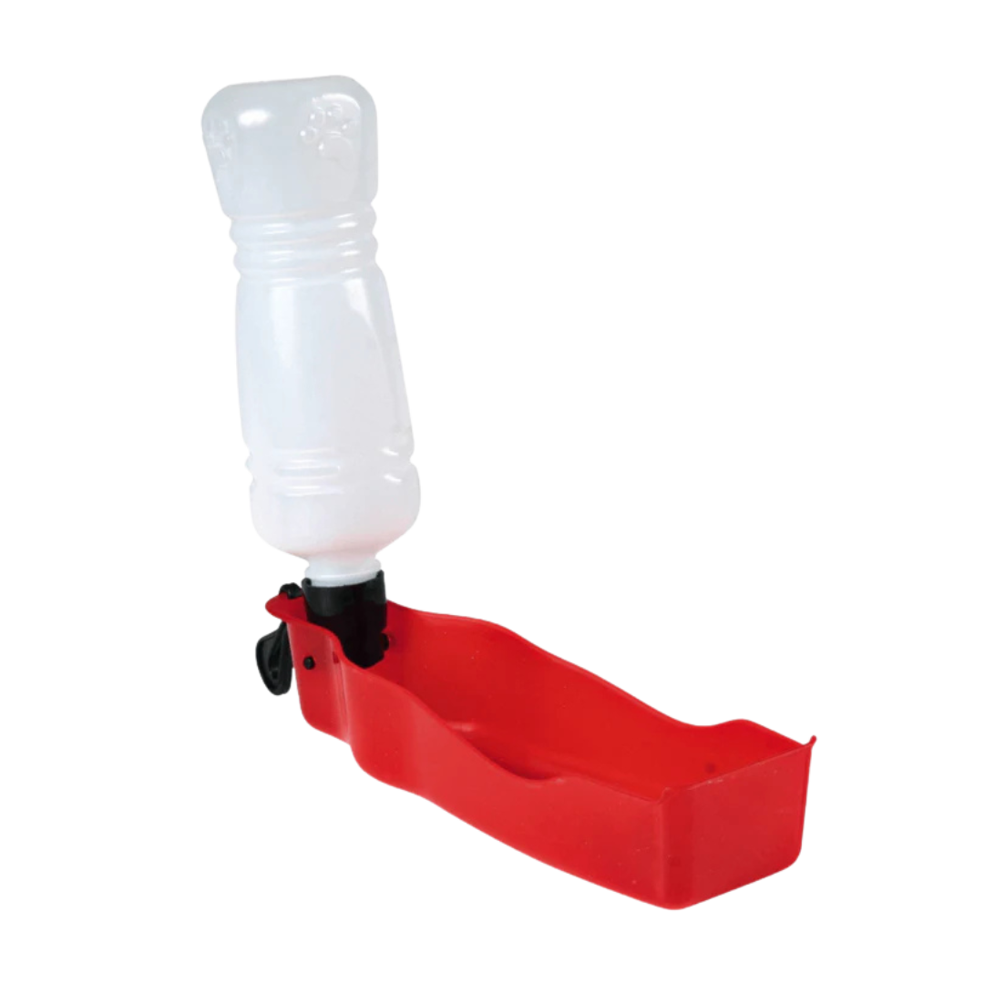 Trixie 2in1 Hundetrinkflasche mit Napf - Wasserflasche für unterwegs
